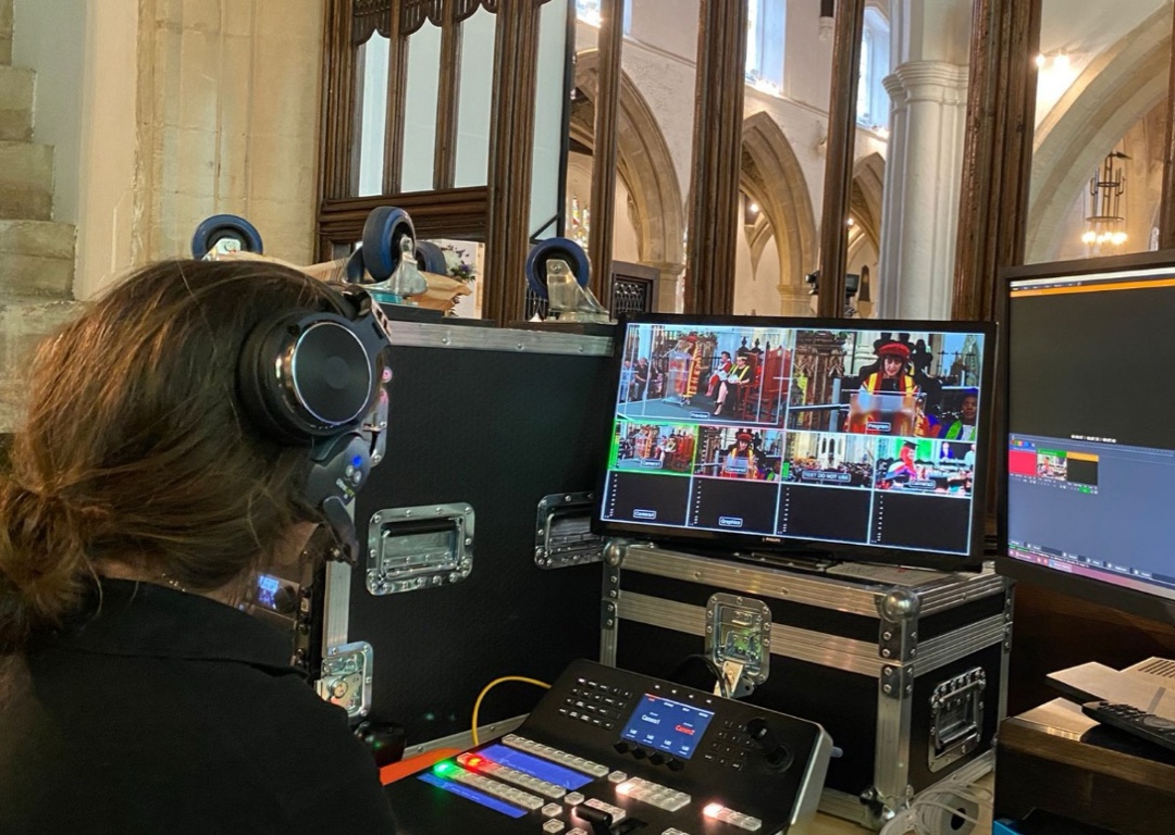 Candela Vmixing at graduation