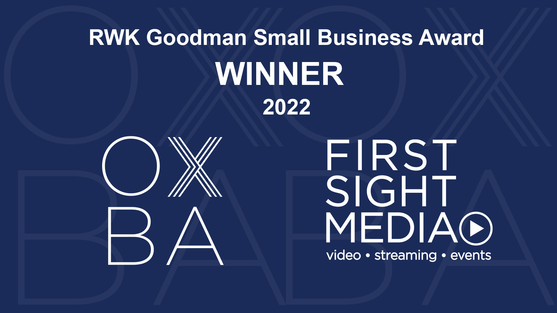 OXBA Winner